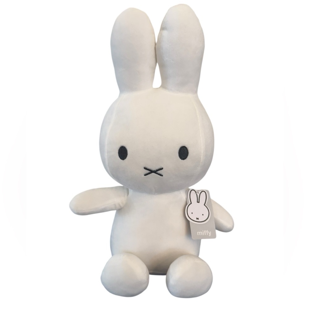 MIFFY White Sitting Stuffed Animal NWT
